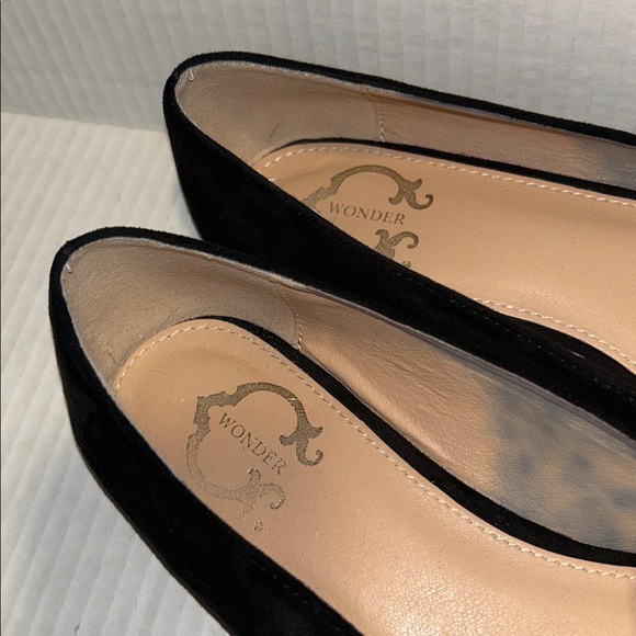 C. Wonder Colorblock Black & Red Heart Flats Loafers Size 8 Valentine’s Day - Picture 2 of 7